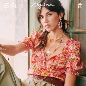Sezane size 38 us Gem